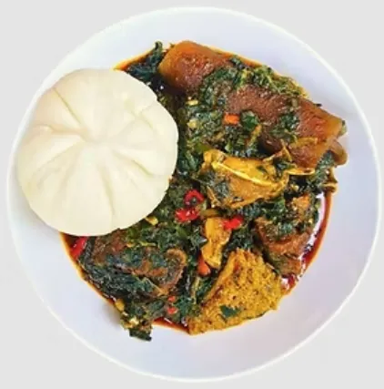 Jollof Rice with beef at Lochi Afro Nija Nigerian restaurant in Edmonton